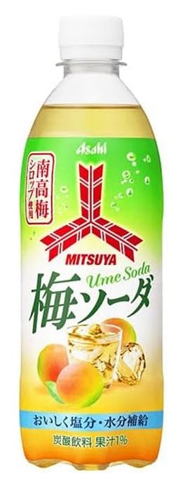 Asahi Inryo Mitsuya Ume Soda 500ml