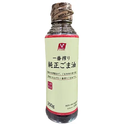 Valor Select Sesame Oil Ichiban Shibori