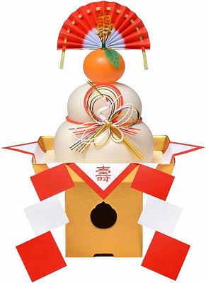 越後製菓 お鏡餅丸餅 5号 - Image 2