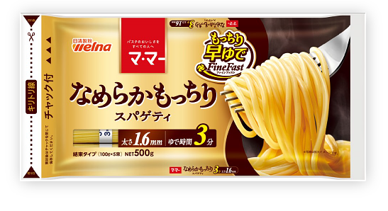 日清フーズ マ・マー スパゲティ 1.6MM なめらかもっちり早ゆで