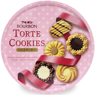 Bourbon Torte Cookies Tin w/Box - Image 2