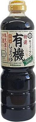 Kikkoman Organic Soy Sauce 750ml