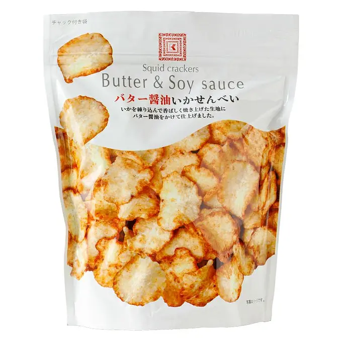 Kinokuniya Butter Shoyu Ika Senbei
