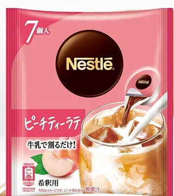 Nestle Japan Portion Peach Tea Latte