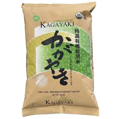 CTC Food Kagayaki Select Rice Organic 15LB