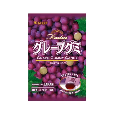 春日井製菓 フルーティアグミ グレープ | ニジヤマーケット