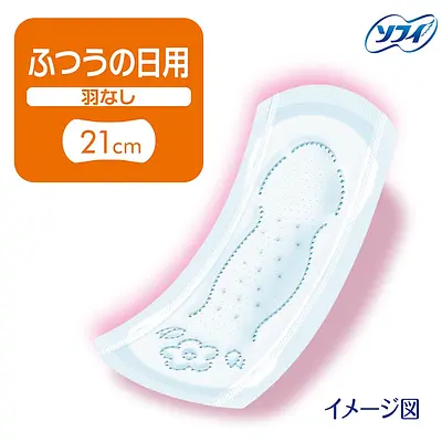 ユニチャーム ソフィボディフィット 羽なし ふつうの日用 (28枚 X 2P) - Image 5