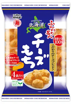 Echigo Seika Funwari Meijin Cheese Mochi 4P