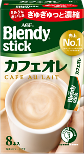 AGF Blendy Stick Cafe Au Lait 8P