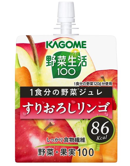 Kagome Yasai Seikatsu 100 Surioroshi Apple 180ml