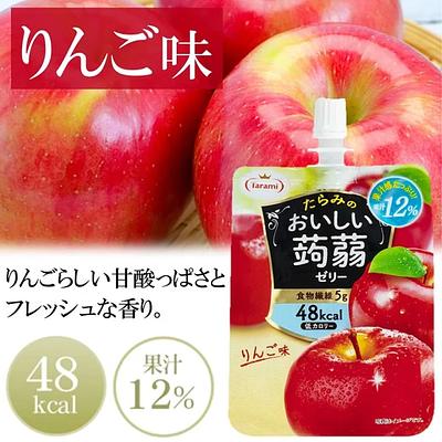 Tarami Konnyaku Jelly Apple 150ml - Image 3