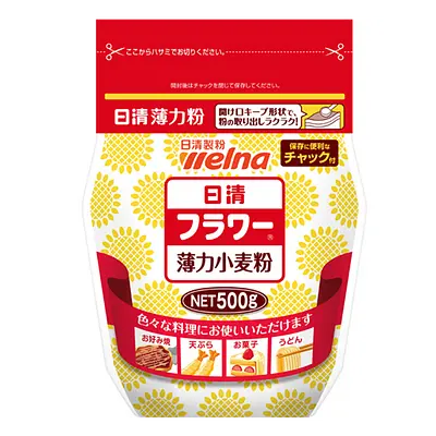 日清フーズ 薄力粉 フラワー (500G)