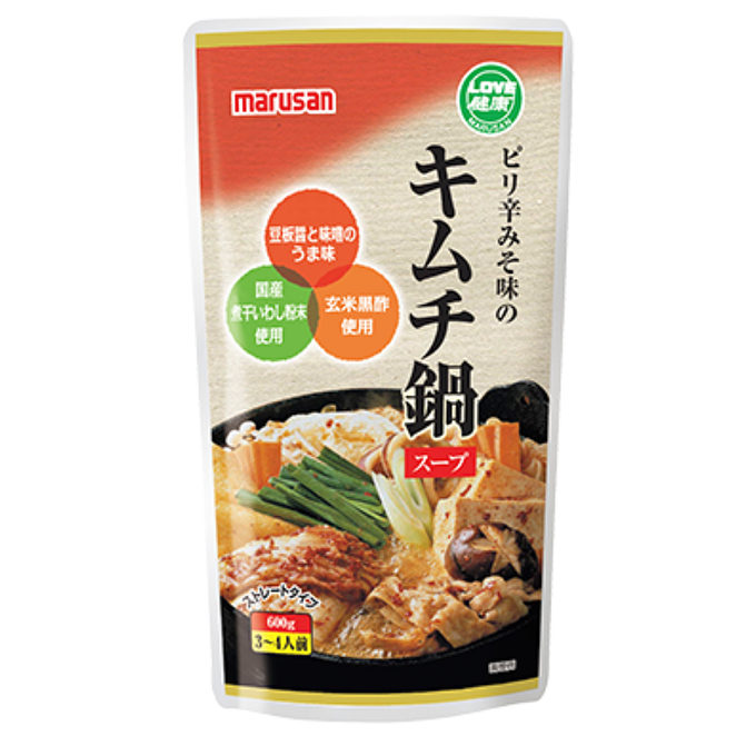 Marusan Ai Nabe Soup Spicy Miso Kimchee