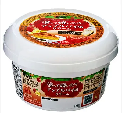 丸和油脂 デキシー塗って焼いたらアップルパイ風クリーム