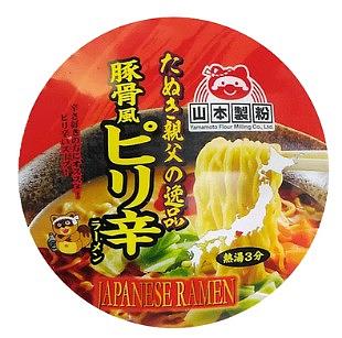 Yamamoto Seifun Cup Ramen Tonkotsu Style Pirikara (Exp 7/9/26)