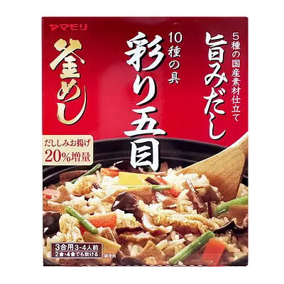 ヤマモリ 釜めし 彩り10種の具五目