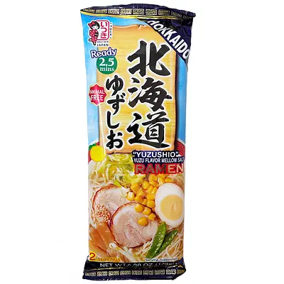 五木食品 ラーメン 北海道ゆずしお