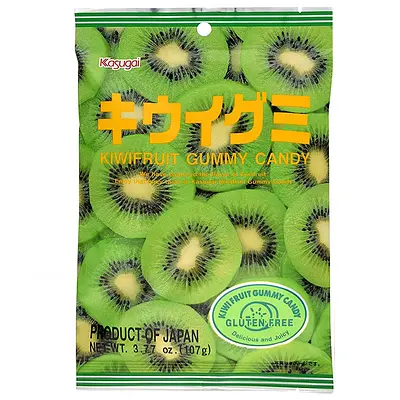 キウイフルーツ花粉 20g 春日井製菓 フルーティアグミ キウイ | ニジヤマーケット