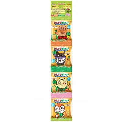 Fujiya Anpanman Hitokuchi Biscuit 4P