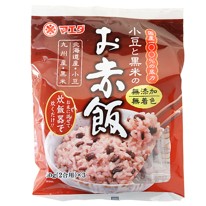 マエダ 小豆と黒米のお赤飯