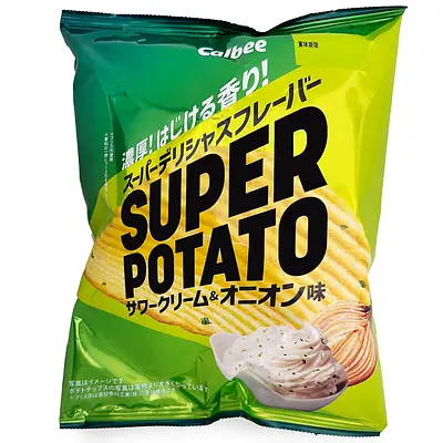 Calbee Super Potato Sour Cream & Onion