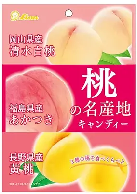 ライオン菓子 桃の名産地キャンディー
