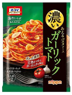 ニップン オーマイあえるパスタソース 濃いガーリックトマト