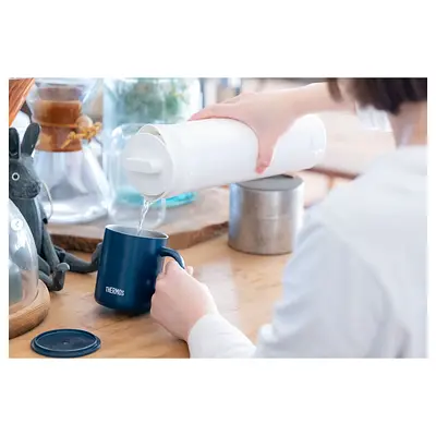 サーモス ステンレスポットお茶パック入れ付き 1L - Image 4