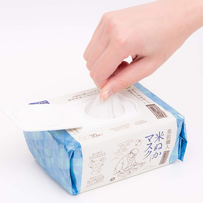 Kose Clear Turn Moisturizing Mask Bihada Shokunin Rice Bran Essence 30Pcs - Image 4