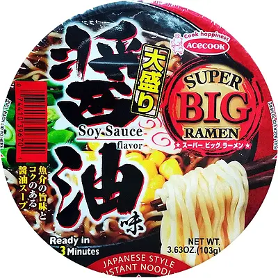Acecook Super Big Ramen Shoyu