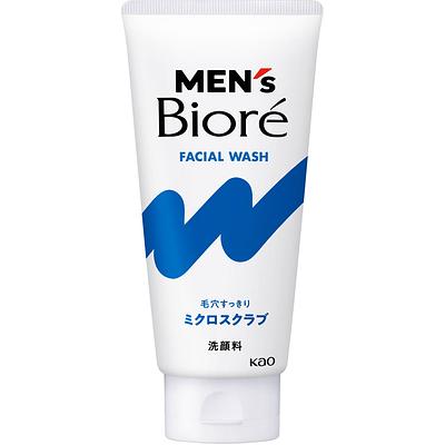 Kao Biore Men's Micro Scrub Face Wash