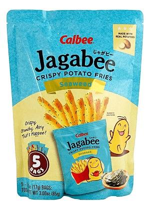 Calbee Jagabee Crispy Potato Fries Seaweed 5P