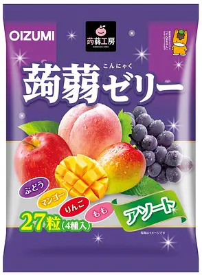 Oizumi Shimonita Fruit Konnyaku Jelly Assort 27P