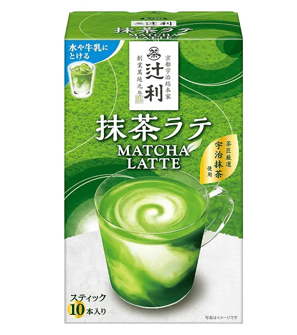 片岡物産 辻利 抹茶ラテ 10本入り