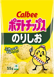 カルビー ポテトチップス のり塩 （日本語）