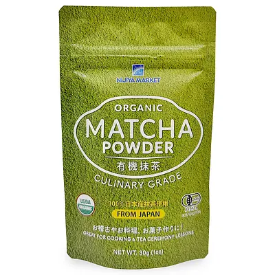 Nijiya Organic Matcha Culinary Grade Pouch