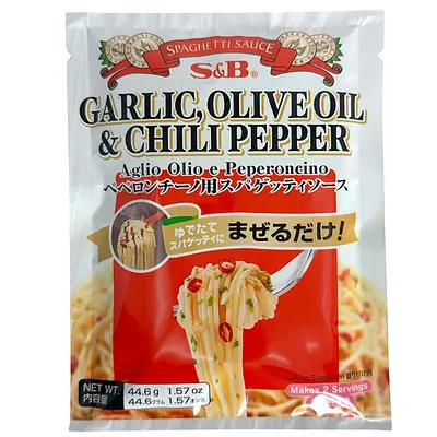 S&B スパゲッティーソース ペペロンチーノ - S&B Spaghetti Sauce Mix Peperoncino