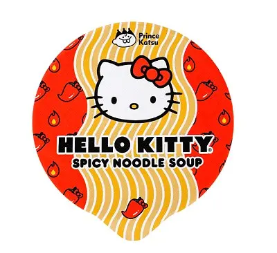 A Sha Hello Kitty Spicy Noodle Soup (1p) - Image 2
