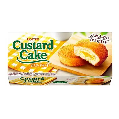 Lotte Custard Cake 6p
