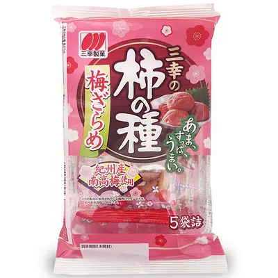 Sanko Seika Kaki No Tane Ume Zarame | Nijiya Market