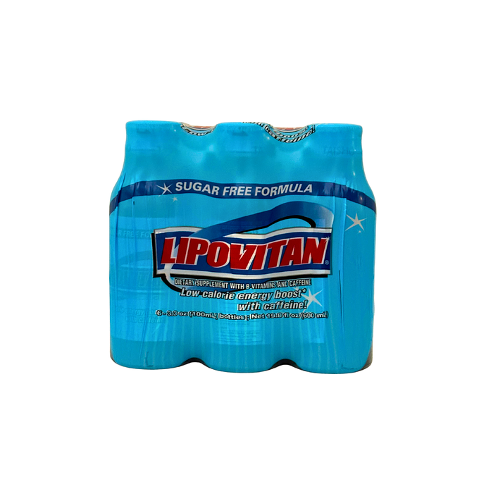 大正製薬 リポビタン シュガーフリー （6本パック）