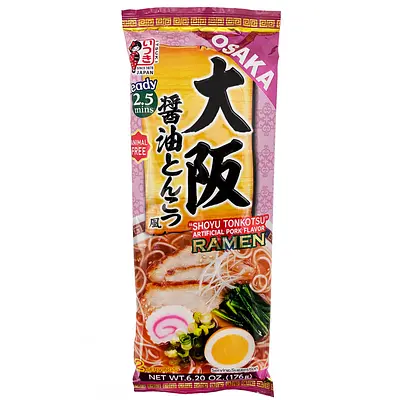 とんこつ【1】 五木食品 ラーメン とんこつ大阪醤油 | ニジヤマーケット