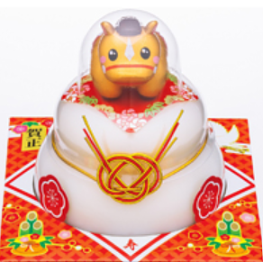 越後製菓 お鏡餅 丸餅入り 招き猫