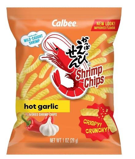 カルビー シュリンプチップス ホットガーリック