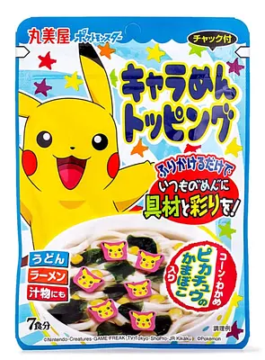丸美屋食品 ポケモンキャラめんトッピング