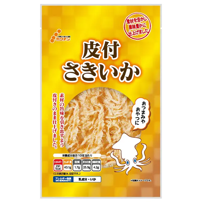 ホクチン 皮付きさきいか