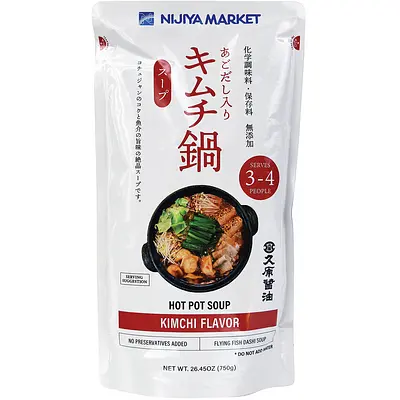 Nijiya Nabe Soup Kimchi