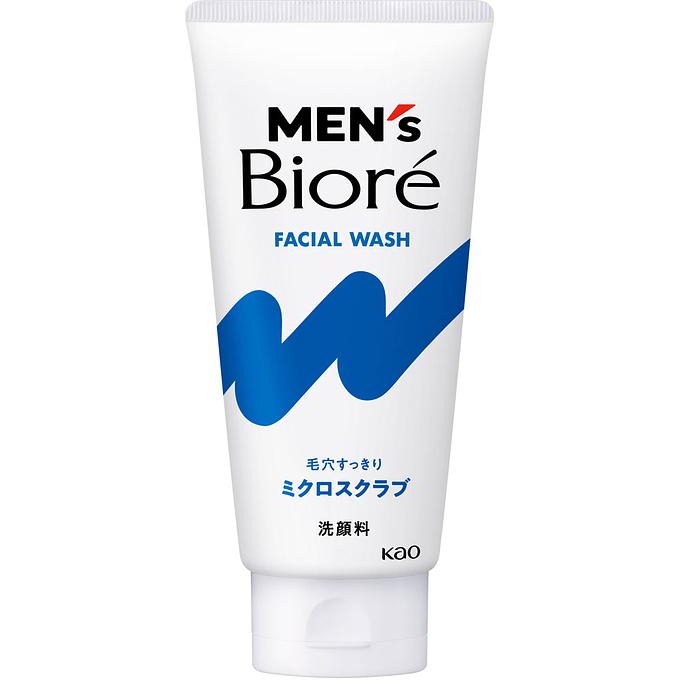 Kao Biore Men's Micro Scrub Face Wash