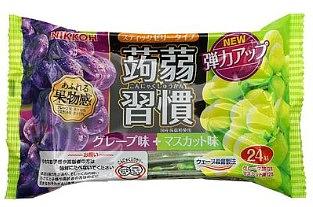 日幸製菓 蒟蒻習慣 グレープ&マスカット （賞味期限 6/19/26)