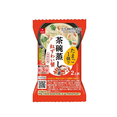 Asuzac Foods Chawan Mushi No Moto Benizuwai Kani